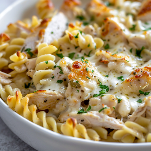 Garlic Parmesan Chicken Pasta Bake – My Blog