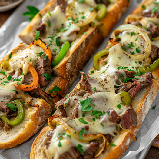 Philly Cheesesteak Garlic Bread – My Blog