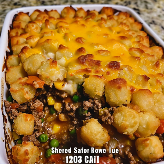 Shepherds Pie Tater Tot Casserole My Blog 4223